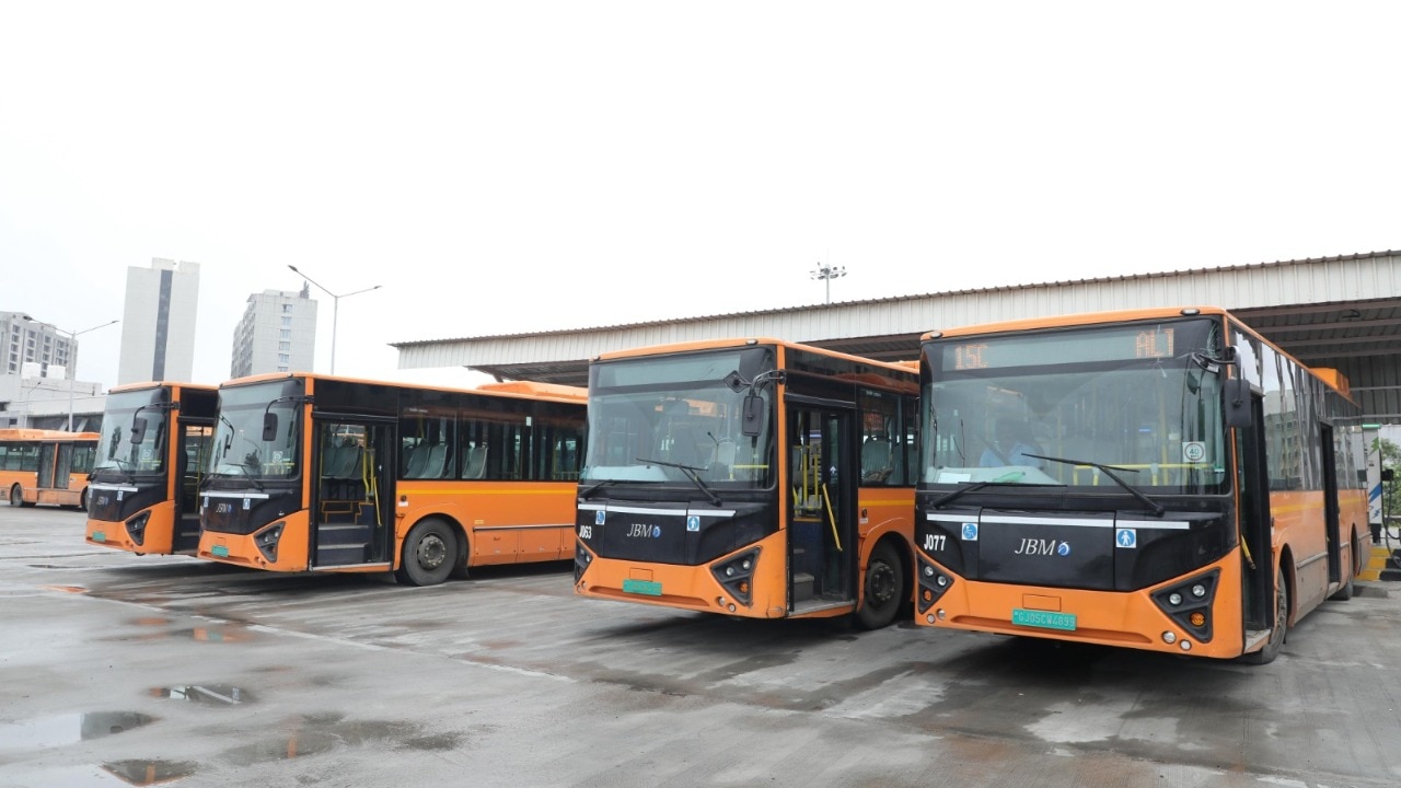 India's first solar smart bus stand